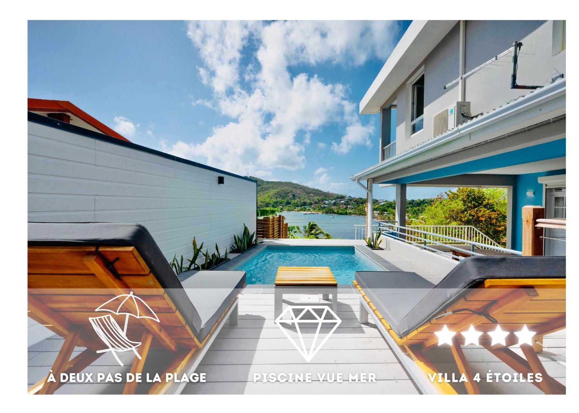Sublime Villa Piscine - Tresor De La Baie Ла Трините Екстериор снимка